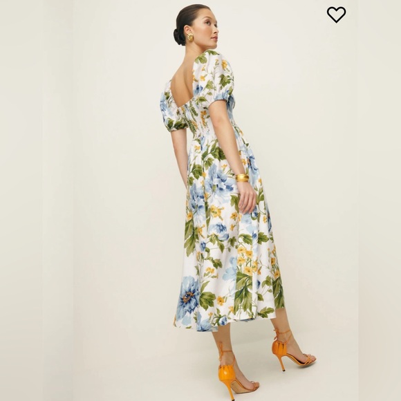 Reformation Marella Linen Dress SOLD OUT - Picture 2 of 4